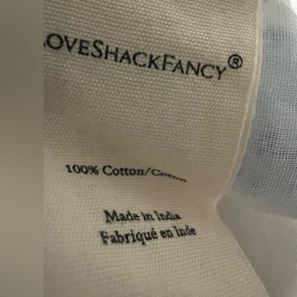 SOLD!!!!!! NWTGS LoveShackFancy Audrina Mini Dress - Picture 14 of 14